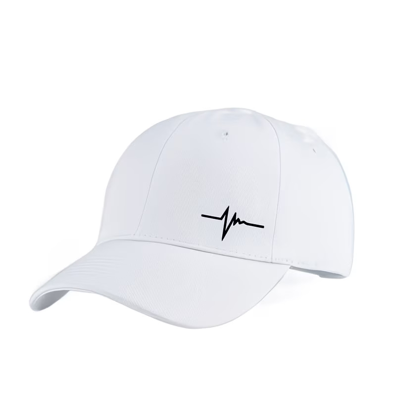 Sweet Ocean Vintage American 6-Panel Polyester Baseball Cap Adjustable Fit Cartoon Sporty Fashion for Outdoor Sports Casual Use