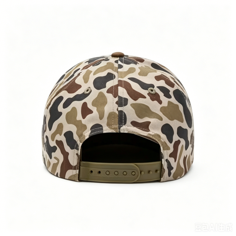 New Summer 2026 Collection: Printed Logo Cotton Cap with Adjustable Circumference and 5-Panel Design
