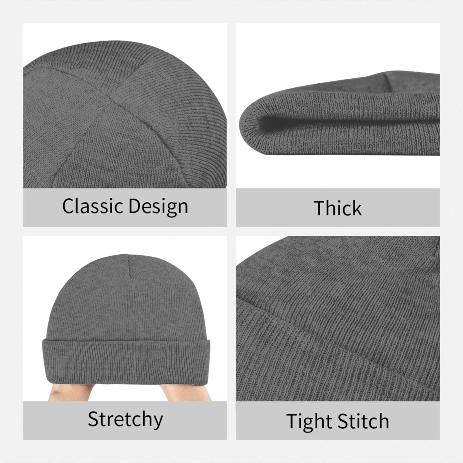 Unisex Warm Winter Acrylic Custom Design Sublimation Printed Knit Beanie Skull Cap