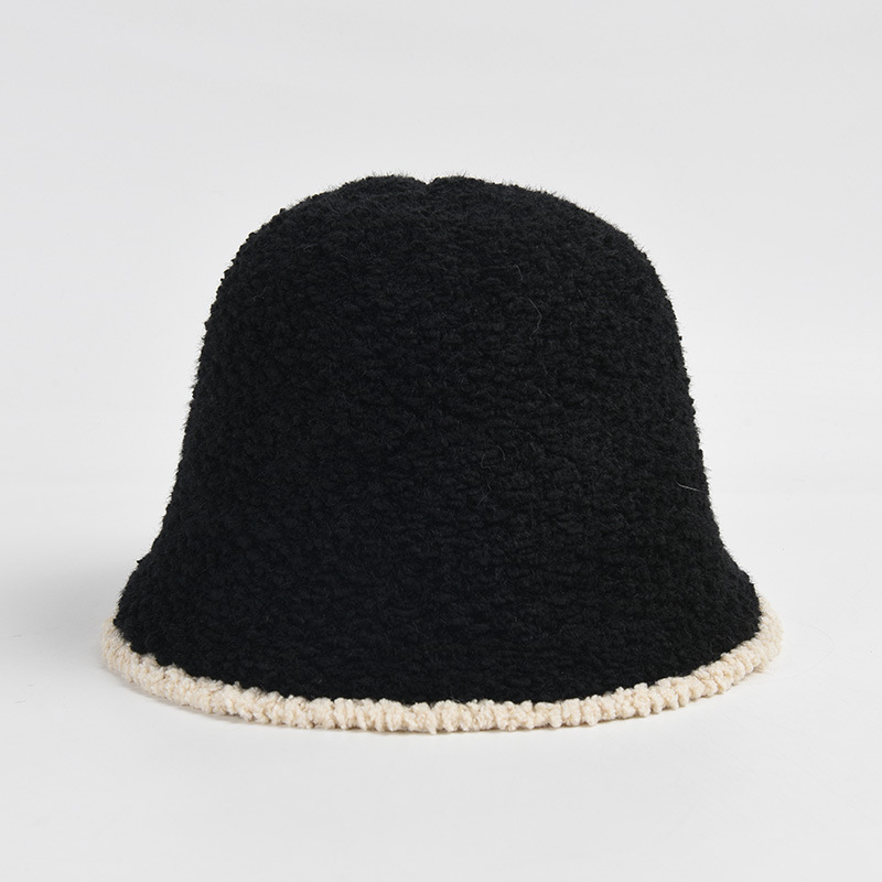 Wholesale OEM Design Polar Fleece Embroidered Winter Hat Bucket Wool Hunting Hat with Cartoon Pattern for Casual Daily Use