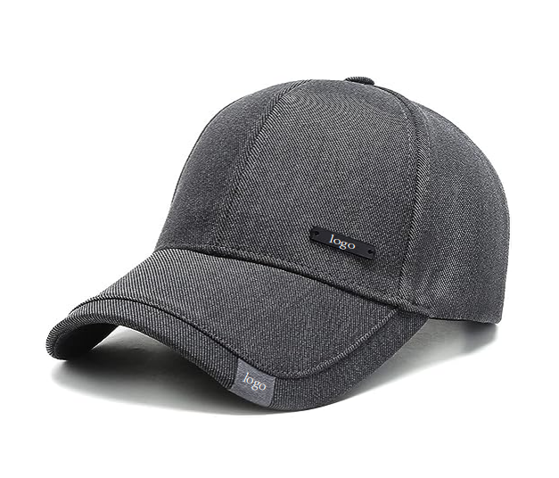 Hand Embroidered Vintage Cotton Double Layer Baseball Cap Velour Fabric Curved Brim Adjustable Peaks Stylish and Fashionable