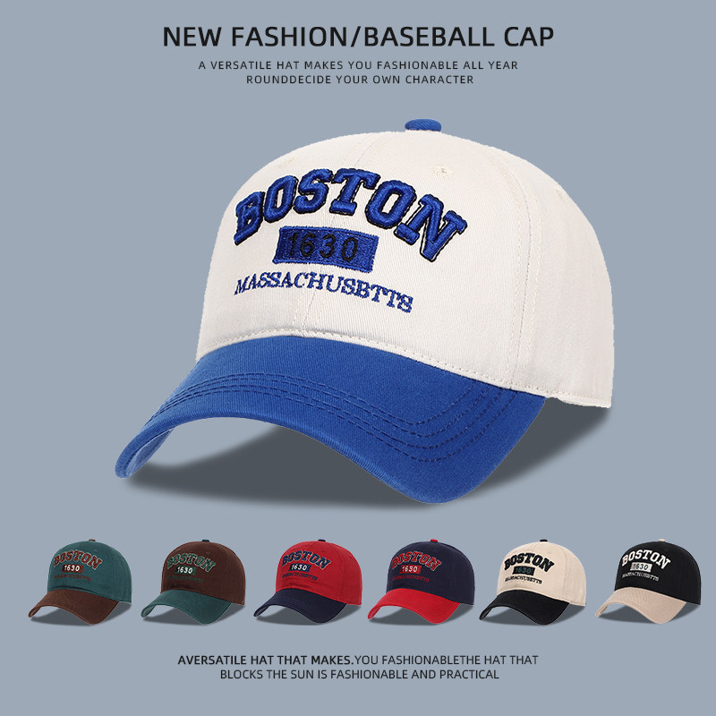 2026 Summer New Design Embroidered Baseball Cap Sun Hat Brimmed Baseball Cap
