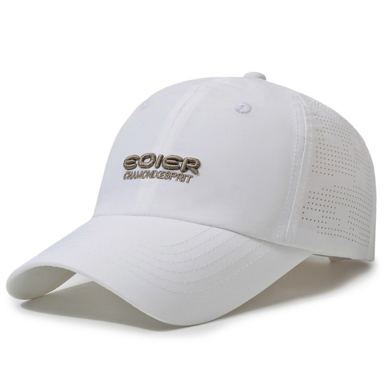 Summer Mountaineering Mesh Quick-drying Breathable 6-Panel Adjustable Unisex Baseball Cap Perforations Ventilation Cap