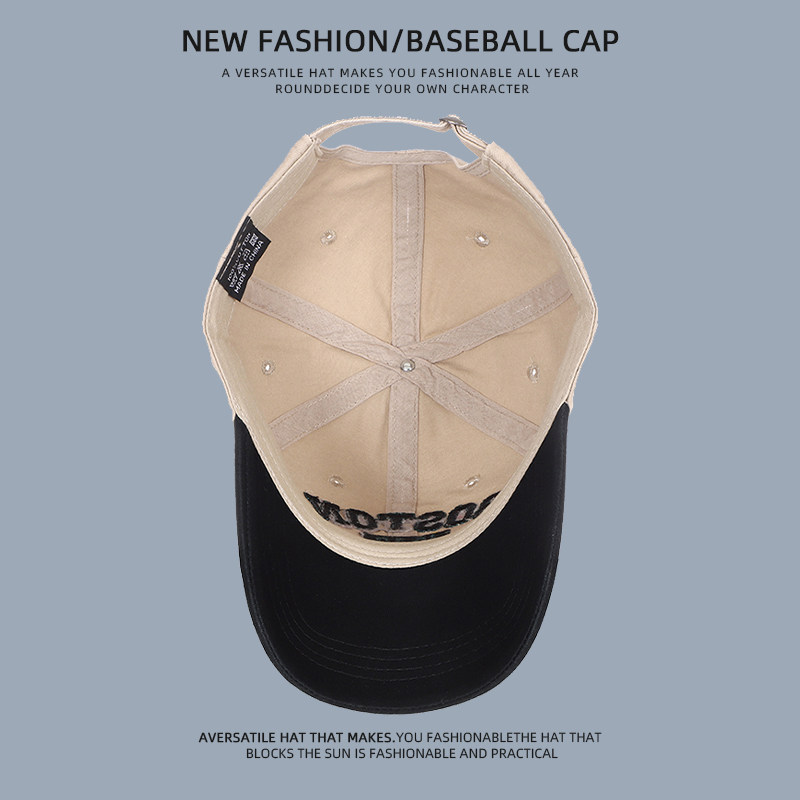 2026 Summer New Design Embroidered Baseball Cap Sun Hat Brimmed Baseball Cap