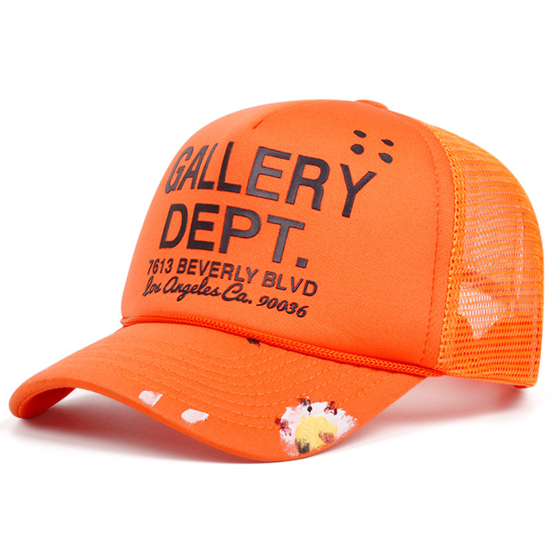 Baseball Cap with Mesh Fabric for Sun protection and Ventilation Suitable for Outdoor Summer Use Truck Driver's Hat