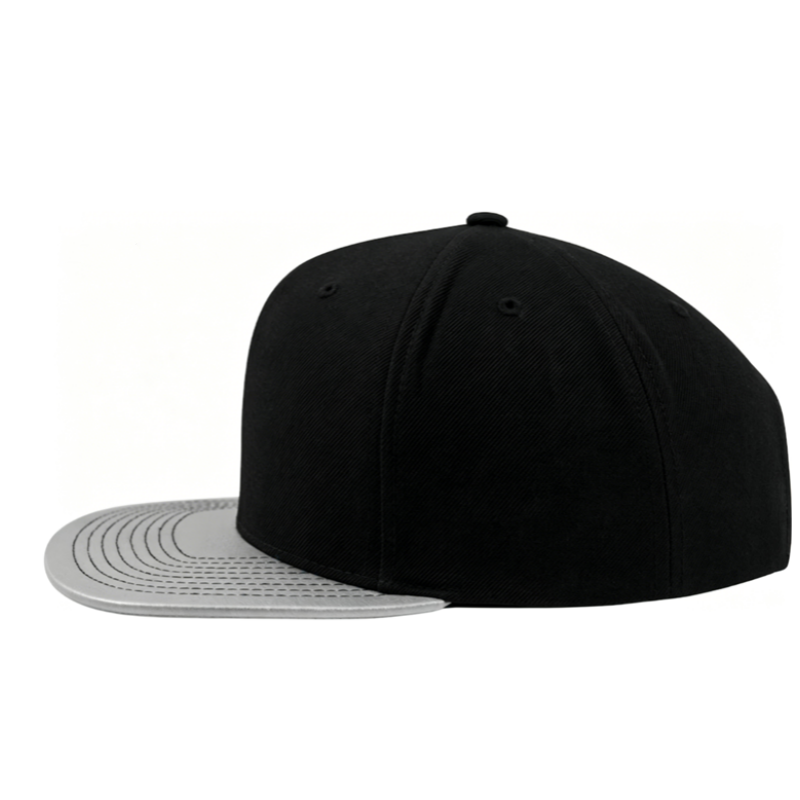 New Summer 2026 High-Quality Hat: Cotton Crown, Leather Brim, Adjustable 6-Panel Snapback Cap
