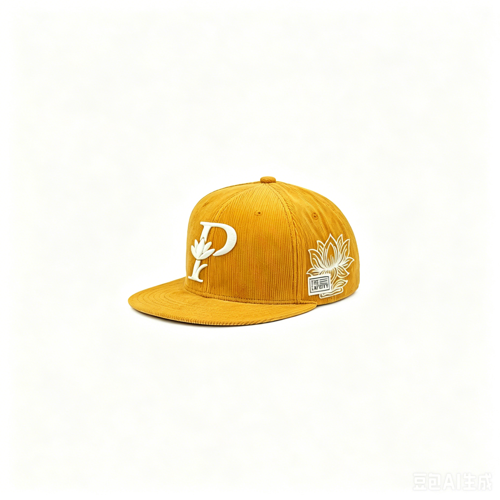 2026 New Arrival Vintage Corduroy Snapback Hat Wholesale Custom 3D Raised Embroidery Logo Flat Bill Streetwear Baseball Cap