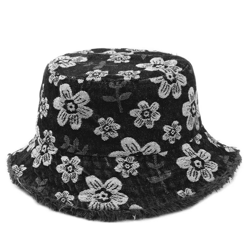 High-quality Embroidered Pattern Fishing Hat - Fashionable, for Daily Use, Retro and Simple Design