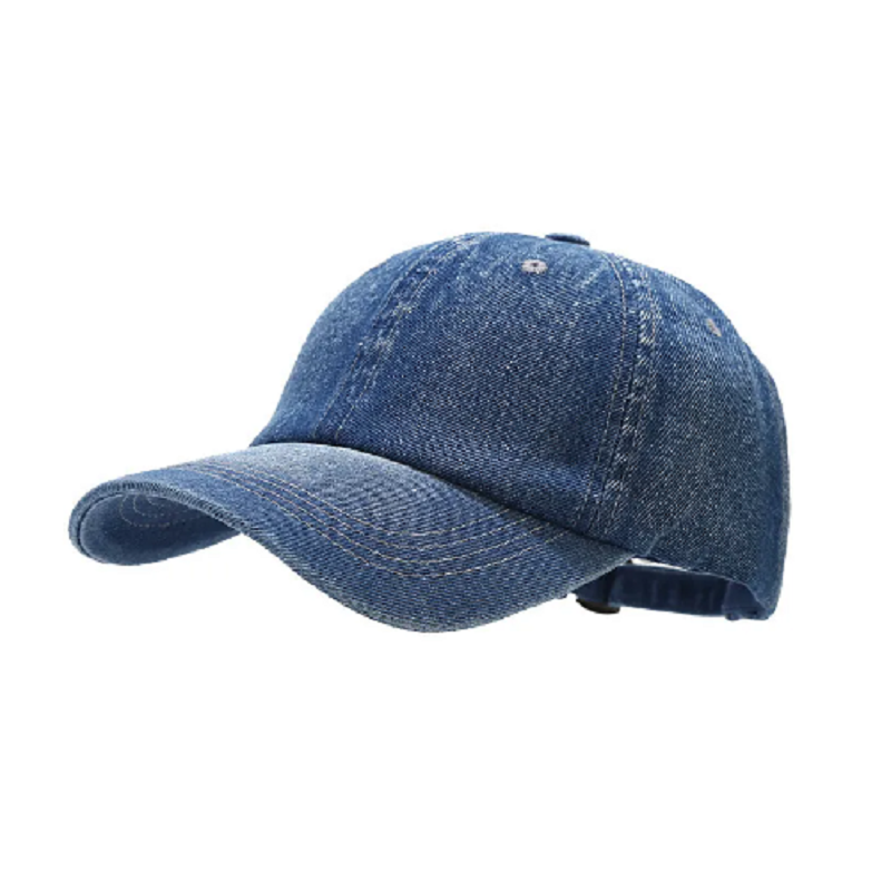 Customized High Quality Casual Cowboy Baseball Cap Men's and Women's Four Seasons General Outdoor Shade