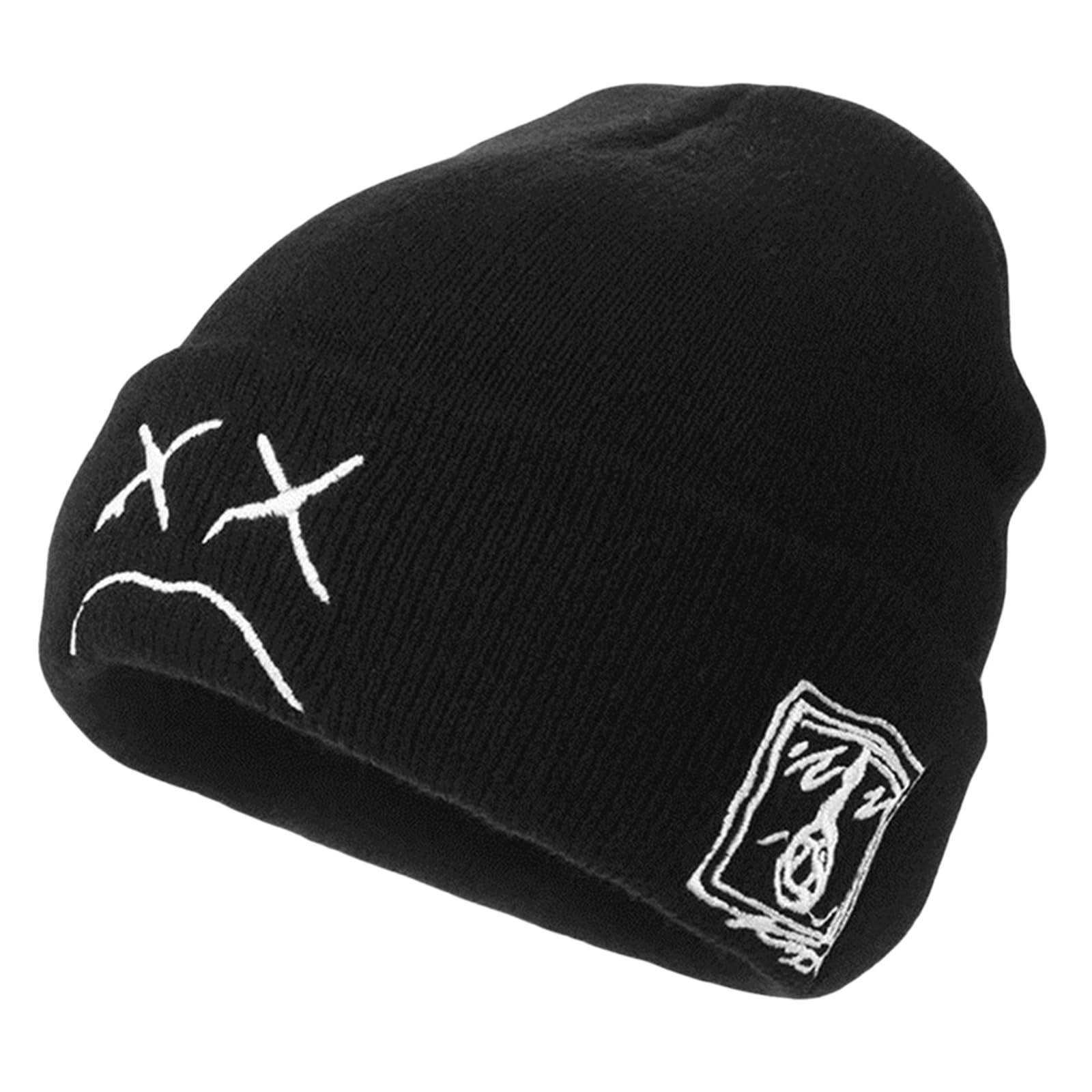 Unisex Custom Winter Knitted Beanie Hat Cuffed Ribbed Woven Free Size Business Cotton Digital Printing Wholesale Custom Beach