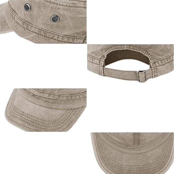 Unisex Flat Top Baseball Cap Outdoor Sports Cap Hot Sale Washed Cotton for Men Women Casual Cycling Travel Ski Beach Summer