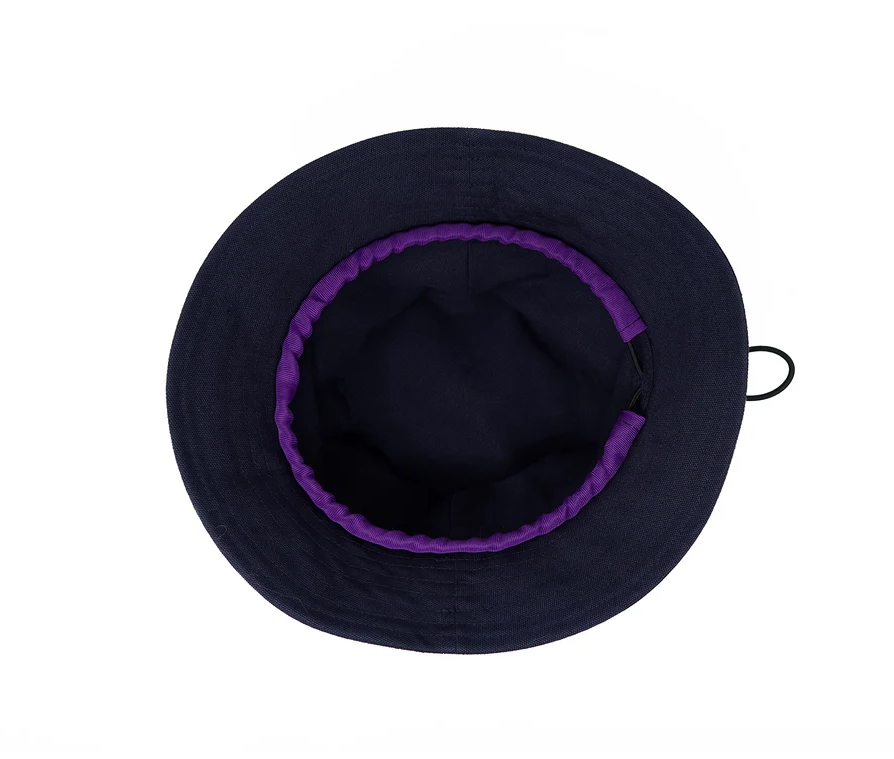 Custom Cotton Canvas Casual Outdoor Travel Bucket Hat with Letter 3D Embroidery