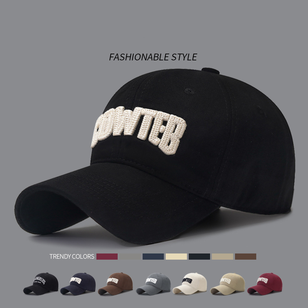 New Large-brimmed Baseball Cap for Women with Soft Top Enlarged and Deepened Wide Brim