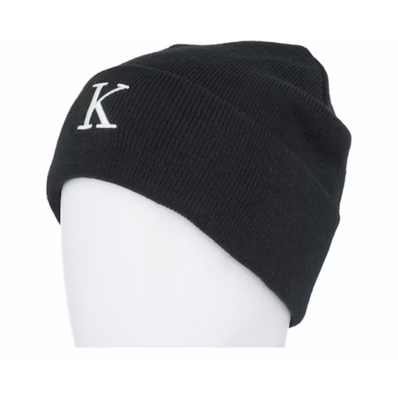 Unisex High Quality Winter Beanie Hats Knit Polyester Cuff Cap Custom Logo Letter Embroidery Warm Plaid Designed for Men Beach