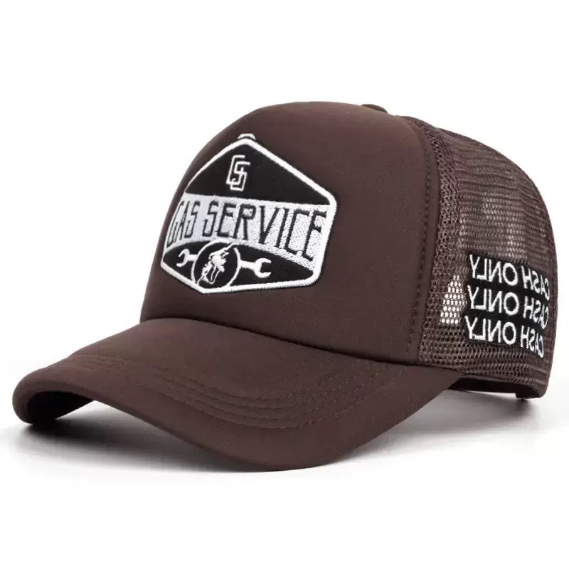 Retro Style Truck Driver Hat with Customized Logo Formal Business Performance Cotton  Embroidery Street Style
