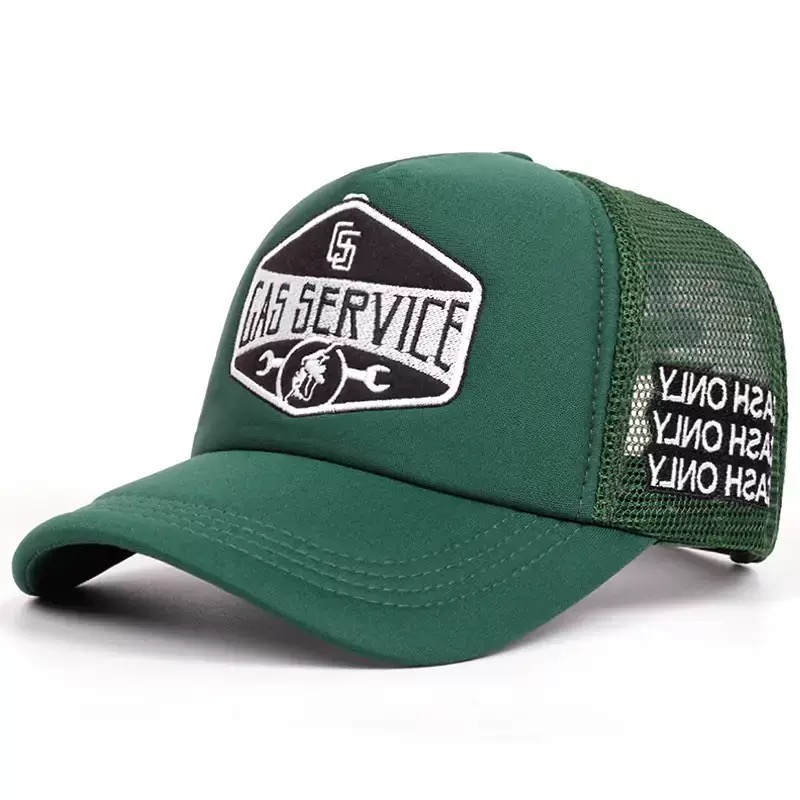 Retro Style Truck Driver Hat with Customized Logo Formal Business Performance Cotton  Embroidery Street Style