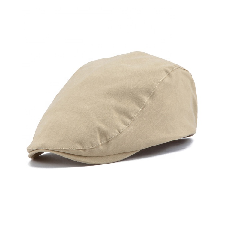 Vintage Newsboy Cap for Men 100% Cotton Pure Color Custom Logo Economically Priced Vintage Ivy Hat