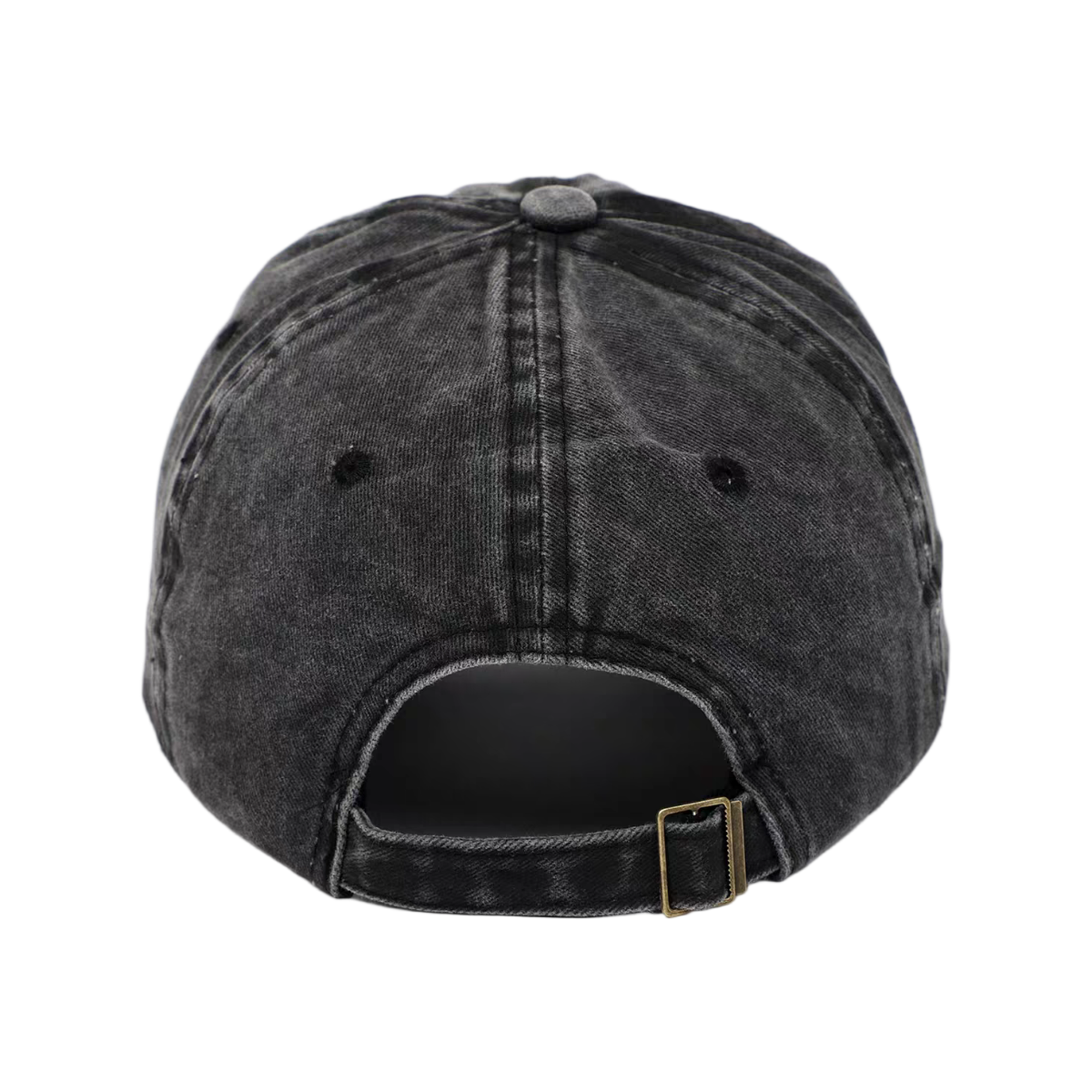 Washed Vintage Twill Sporty Flat Embroidered Baseball Cap Soft Top Adjustable Dad Hat Unisex Retro Dad Hat
