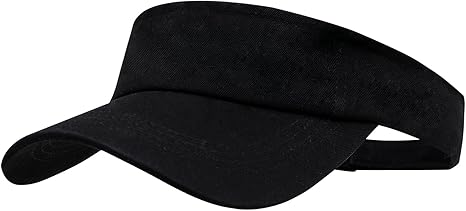 Wholesale Plain Sport Sun Visor Hat Adjustable Empty Top Baseball Cap for Men Women