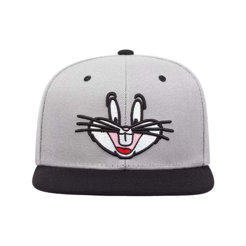 Unisex High Quality 3D Embroidery Snapback Cap Custom Logo Vintage Two-Tone Hip-Hop Casual Fashionable Outdoor Use