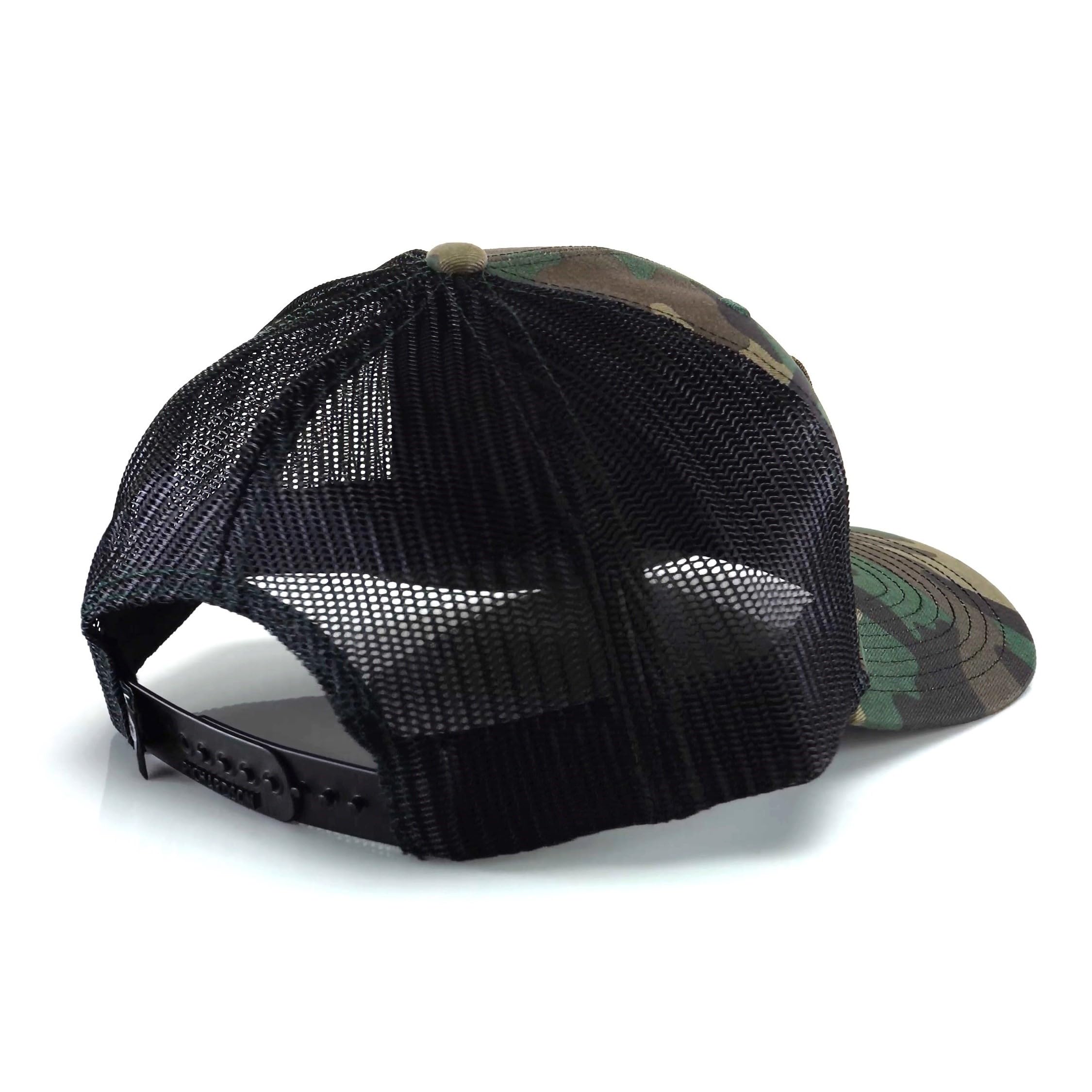 High Quality 6 Panel Mesh Adjustable Snap Back Hat Custom Trucker Cap for Outdoor Travel Embroidered Hip Hop Fashion Casual