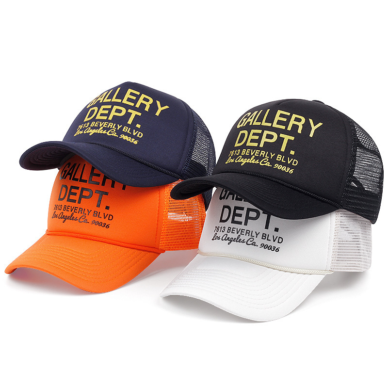 Baseball Cap with Mesh Fabric for Sun protection and Ventilation Suitable for Outdoor Summer Use Truck Driver's Hat