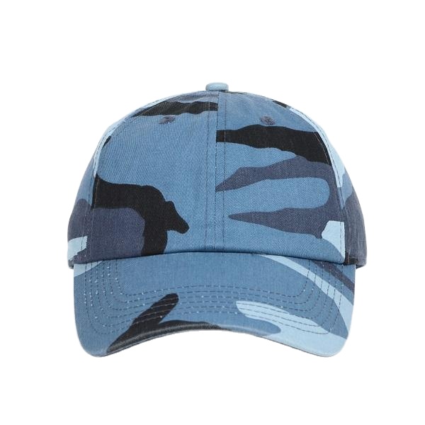 2026 Hot Selling Camo Washed Cotton Baseball Cap Vintage Adjustable Soft Twill Fabric Design Ideal for Hiking Fishing Streetwear