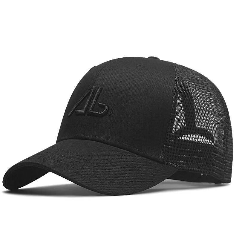 Unisex 6-Panel Trucker Cap Mesh Back Common Sports Running Baseball Hat 3D Embroidery Cycling Outdoor Beach Travel Casual