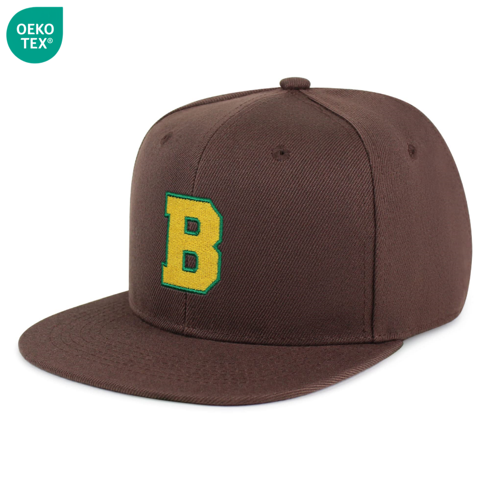 Unisex High Profile Snapback Cap Custom Logo Embroidery Letter Vintage Hip Hop Street Style Casual Outdoor Use for Adults