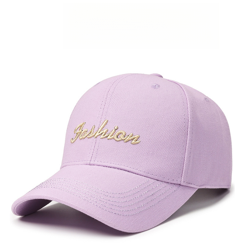 Sweet Ocean 6-Panel Oxford Cotton Baseball Cap 3D Embroidery Adjustable Unisex Outdoor Sports Cap for All Seasons