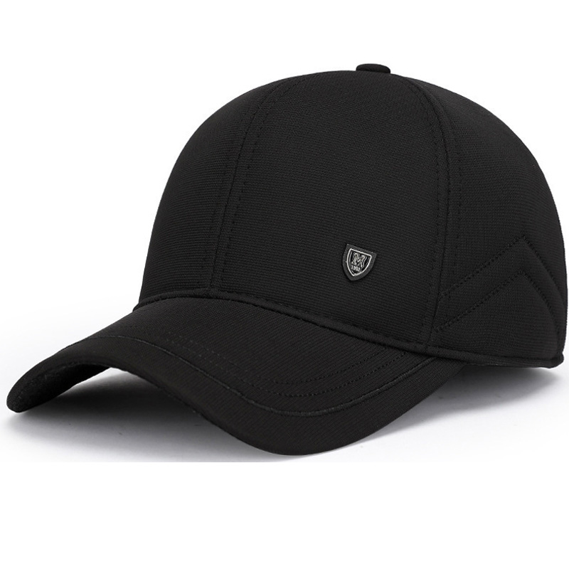 Baseball Cap  Winter and Autumn Thickened Fleece Hat for Warmth and protection Dad's Hat