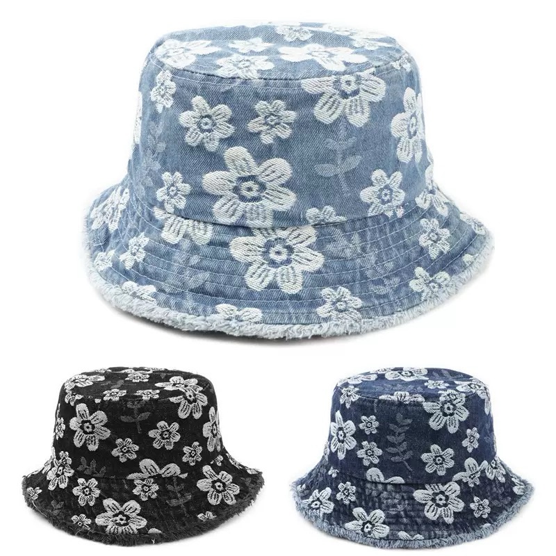 High-quality Embroidered Pattern Fishing Hat - Fashionable, for Daily Use, Retro and Simple Design
