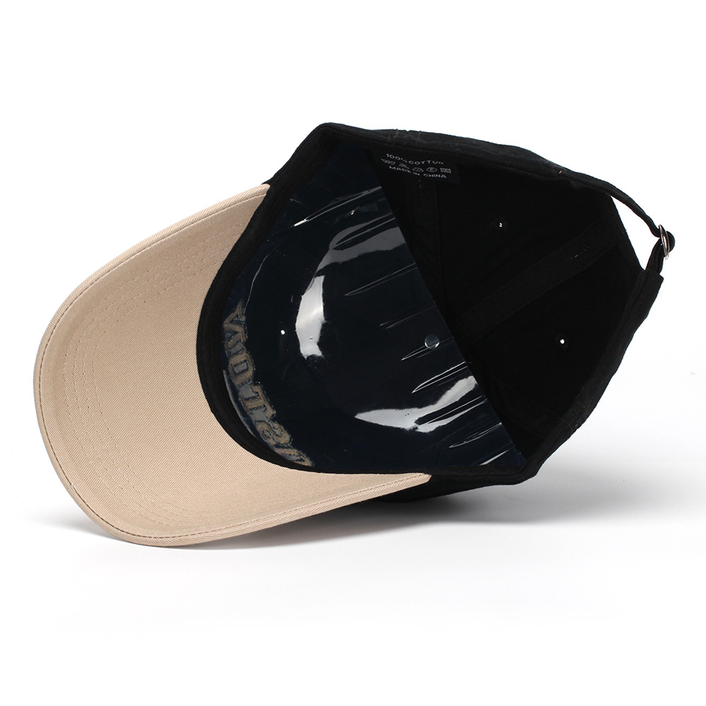 New Multi-color Letter Baseball Cap - American Retro Sun protection Hat