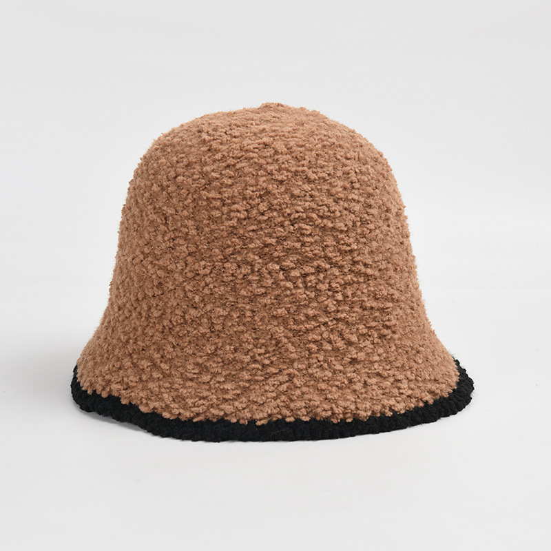 Wholesale OEM Design Polar Fleece Embroidered Winter Hat Bucket Wool Hunting Hat with Cartoon Pattern for Casual Daily Use