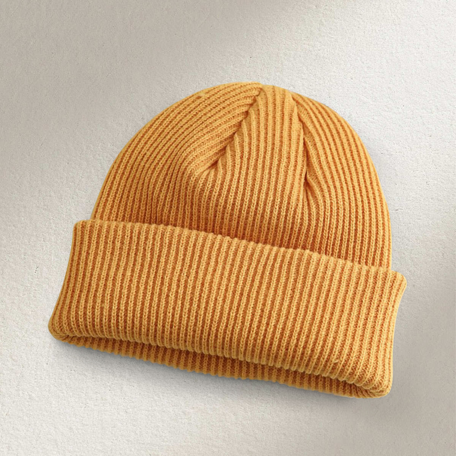 Pure-Color Fashion Beanie Hat Winter Autumn Warm Skull Cap for Men & Women Custom Logo Included for Travel