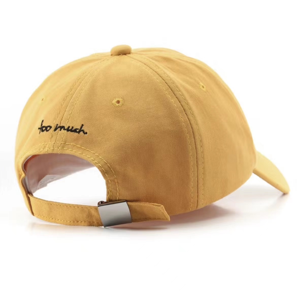 Wholesale Custom Embroidered Cotton Twill Fitted Baseball Cap Customizable Baseball Hat