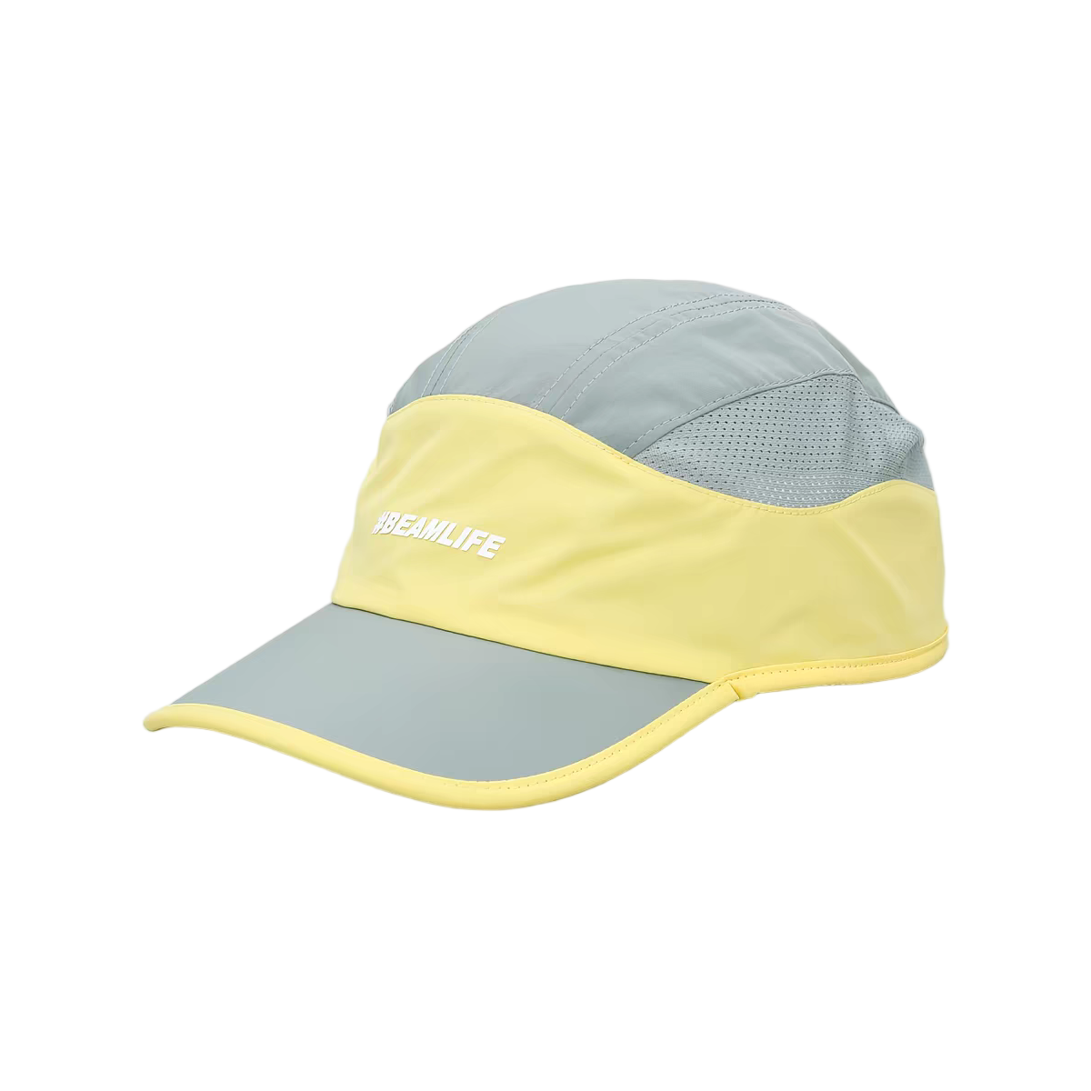 Vintage Dobby Color Block Quick Dry Breathable Mesh Lightweight 100% Polyester Sports Cap Unisex Outdoor Running Dad Hat
