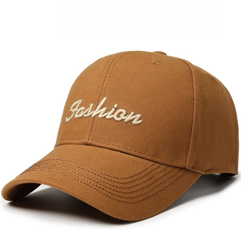Sweet Ocean 6-Panel Oxford Cotton Baseball Cap 3D Embroidery Adjustable Unisex Outdoor Sports Cap for All Seasons