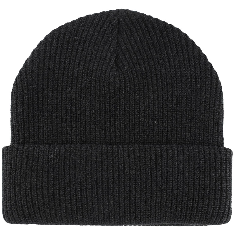 Unisex Adjustable 100% Acrylic Warm Cuff Beanie for Outdoor Sports & Daily Use-Customizable Pattern Casual Design