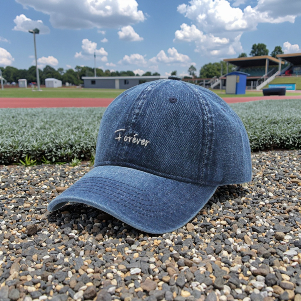 Custom High Quality Fashion Sports Washed Cotton Fabric Embroidered Baseball Cap
