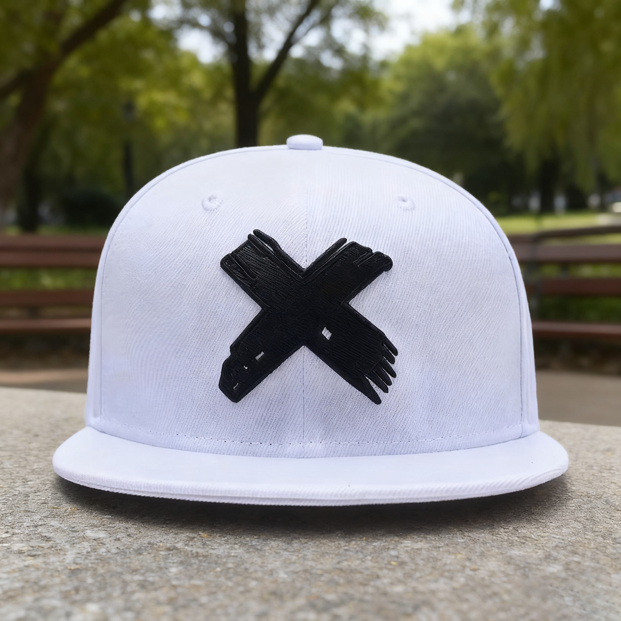 Custom Logo Embroidery 6-Panel Sports Baseball Cap with Common Fabric for Travel Featuring Letter and Character Pattern