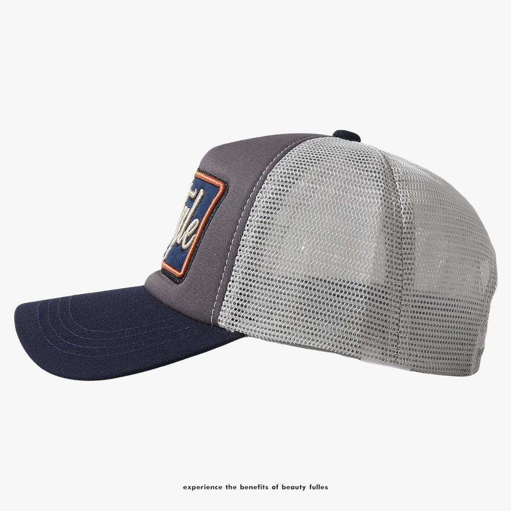 Summer Three-dimensional Letter Embroidery Contrast-colored Mesh Cap Baseball Cap Outdoor Truck Driver Hat