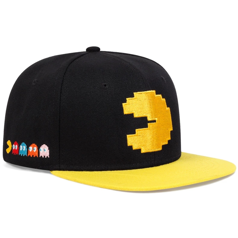 American New Cartoon Embroidery 100% Cotton Sporty Casual Snapback Cap Unisex Summer Sun Protection Cycling Travel Hip