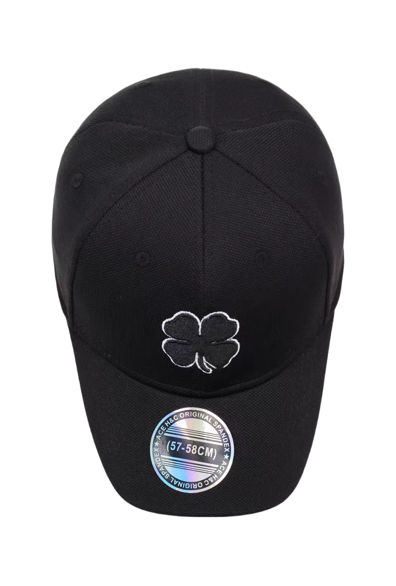 Flat Embroidered Sporty Twill Baseball Cap Unisex Structured Fit Casual Street Style Sun Hat