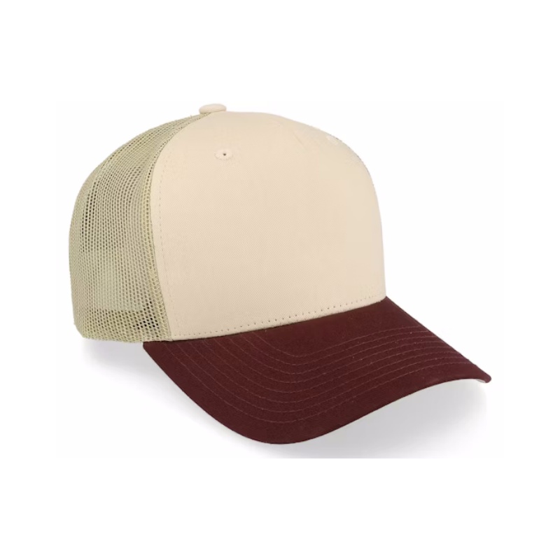 High Quality 6-Panel Cotton Trucker Cap for Adults Custom Embroidered Printed Logo for Outdoor Sports in Spring & Summer