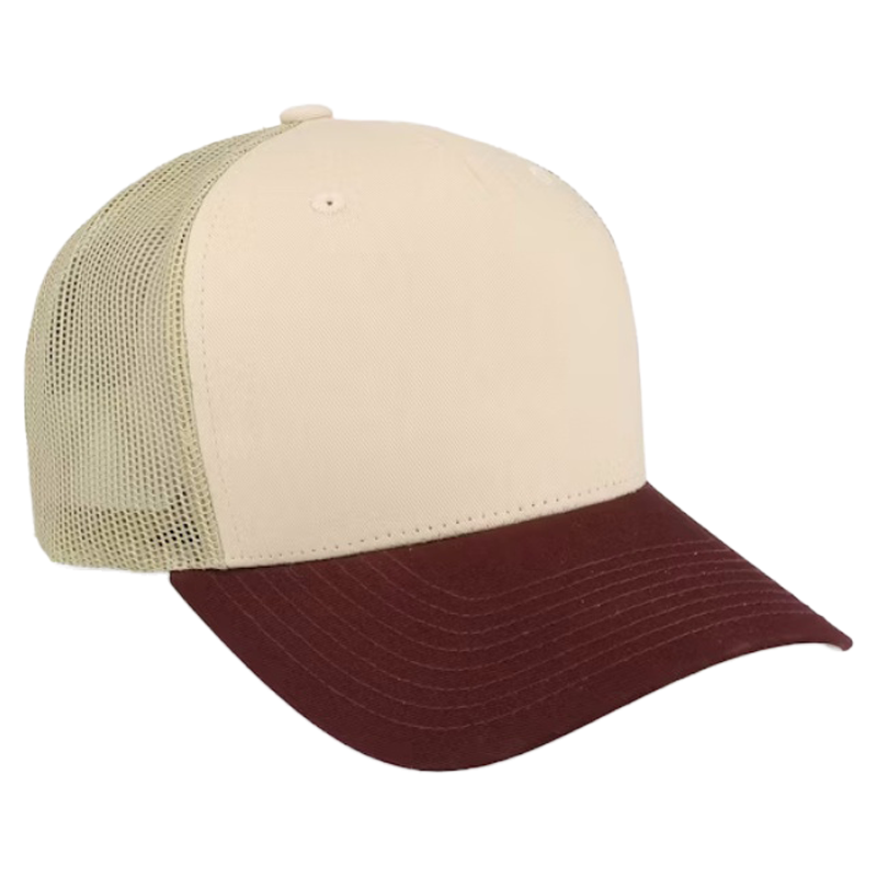 High Quality 6-Panel Cotton Trucker Cap for Adults Custom Embroidered Printed Logo for Outdoor Sports in Spring & Summer