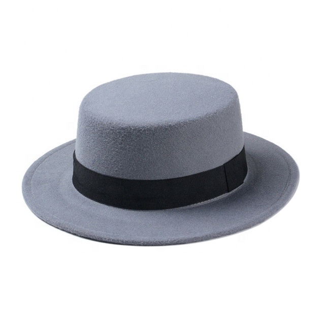 High Quality Custom Fedoral Wool Hat for  Fashion Golf Sun Visors Cap