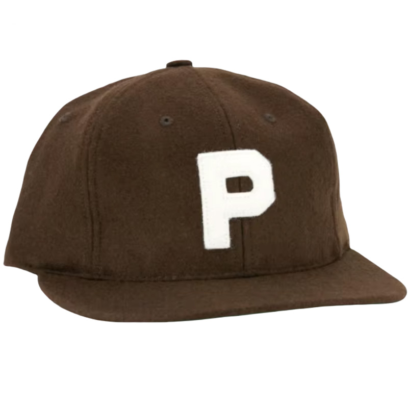 Good Quality 6 Panel Wool Blend Unstructured Snapback Hat Felt Logo Wool Caps