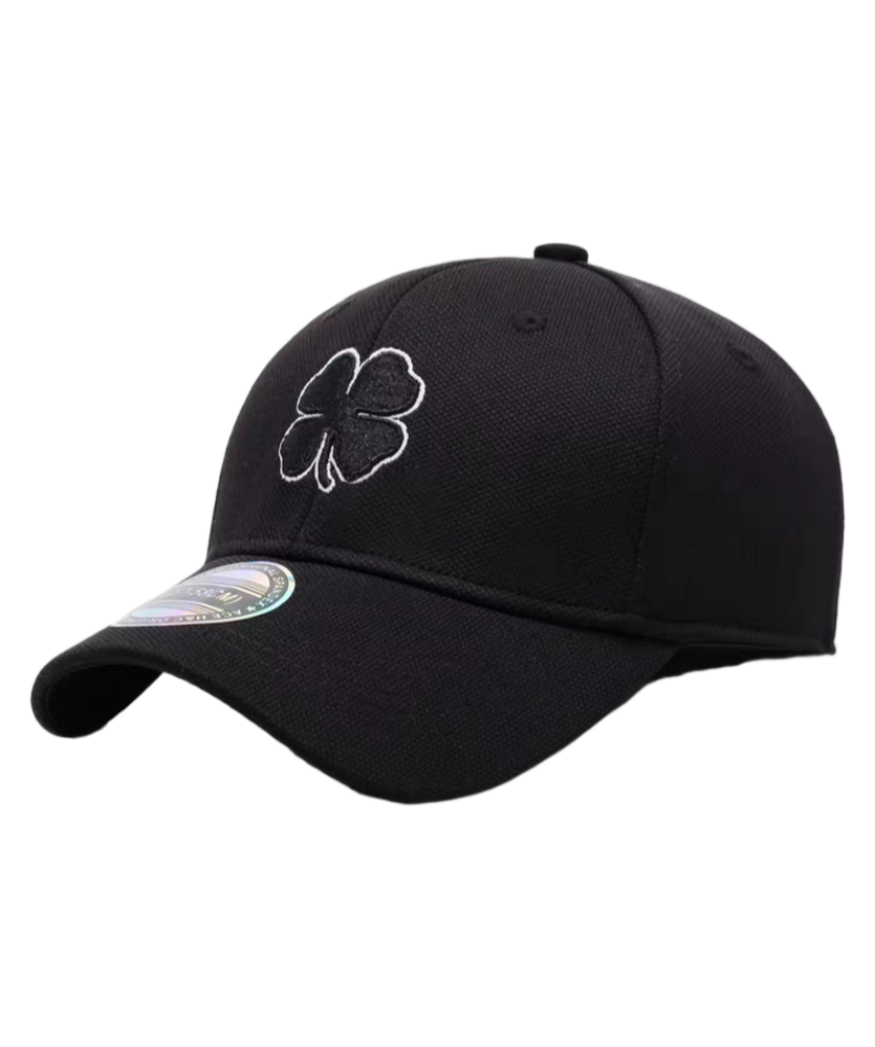 Flat Embroidered Sporty Twill Baseball Cap Unisex Structured Fit Casual Street Style Sun Hat