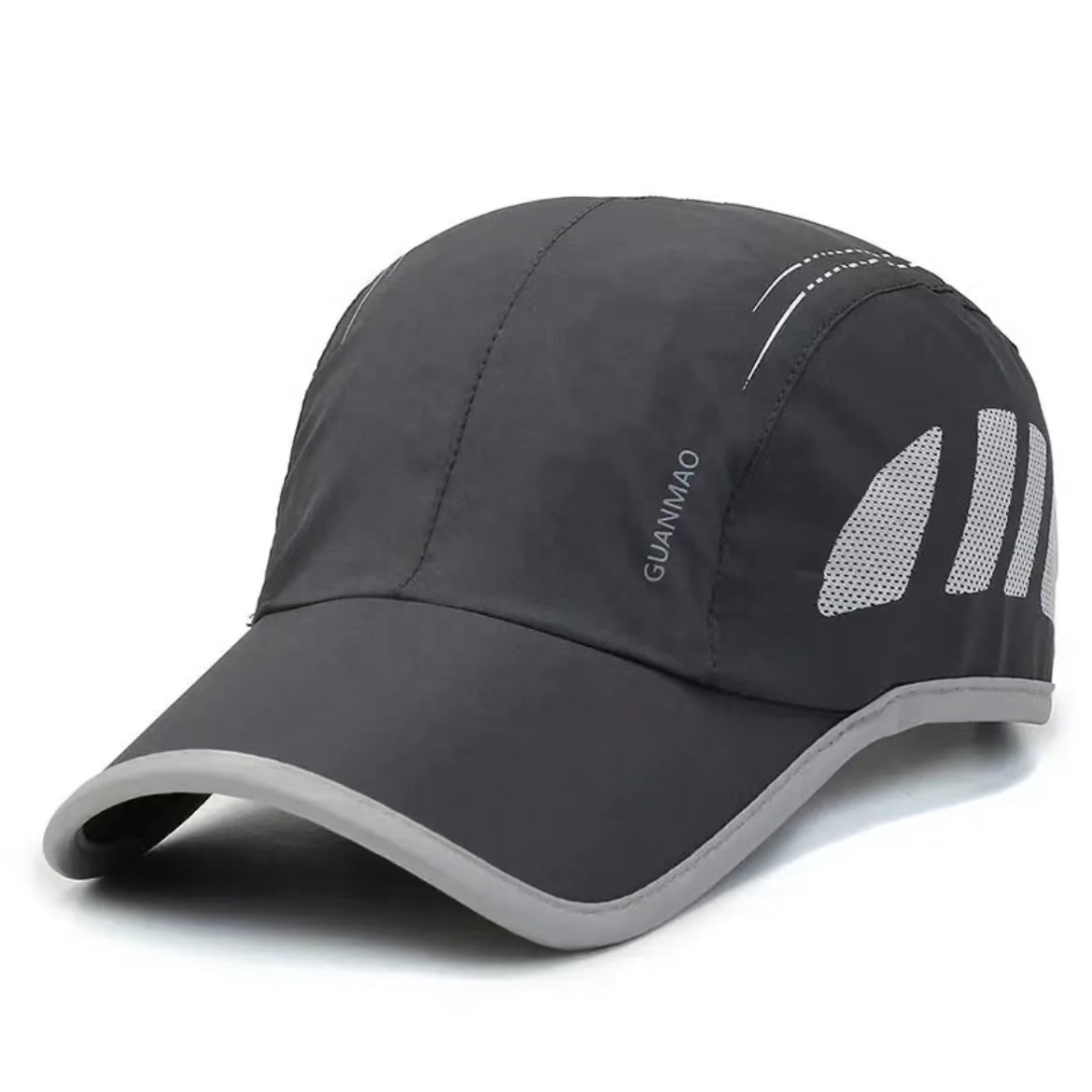 2026 Summer Custom Print Logo Sun Protection Breathable Polyester Sports Caps